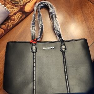 Montana West Black Tote Bag